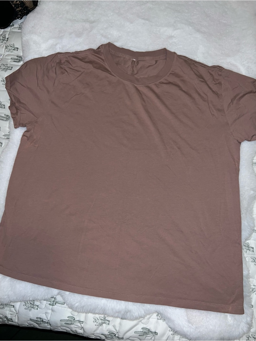 lululemon athletica Short Sleeve Crew Tee in Dusty Rose